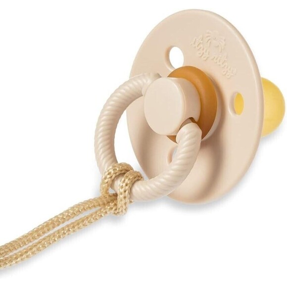 Baby Itzy Ritzy Bitzy Pal Bunny Pacifier & Cotton Lovey Plush Toy Pink 0-6 Mos - Picture 3 of 9